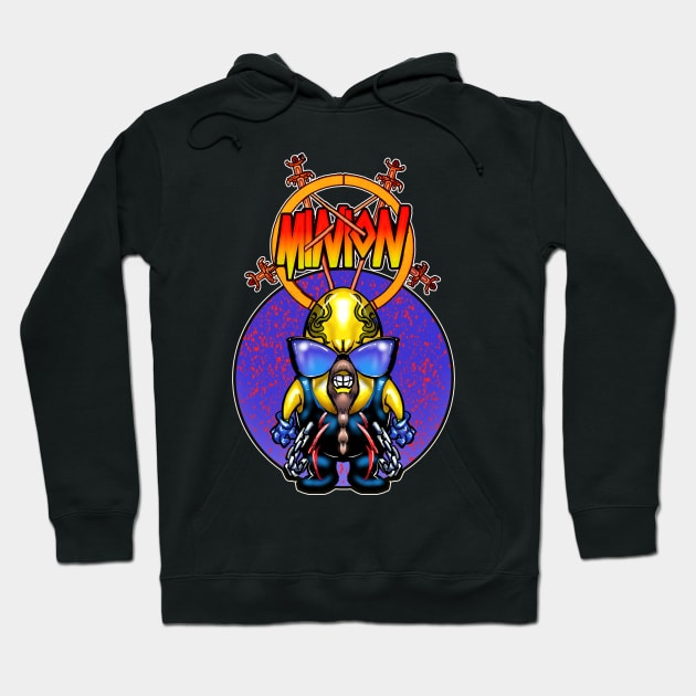 Minion King Hoodie by Biomek